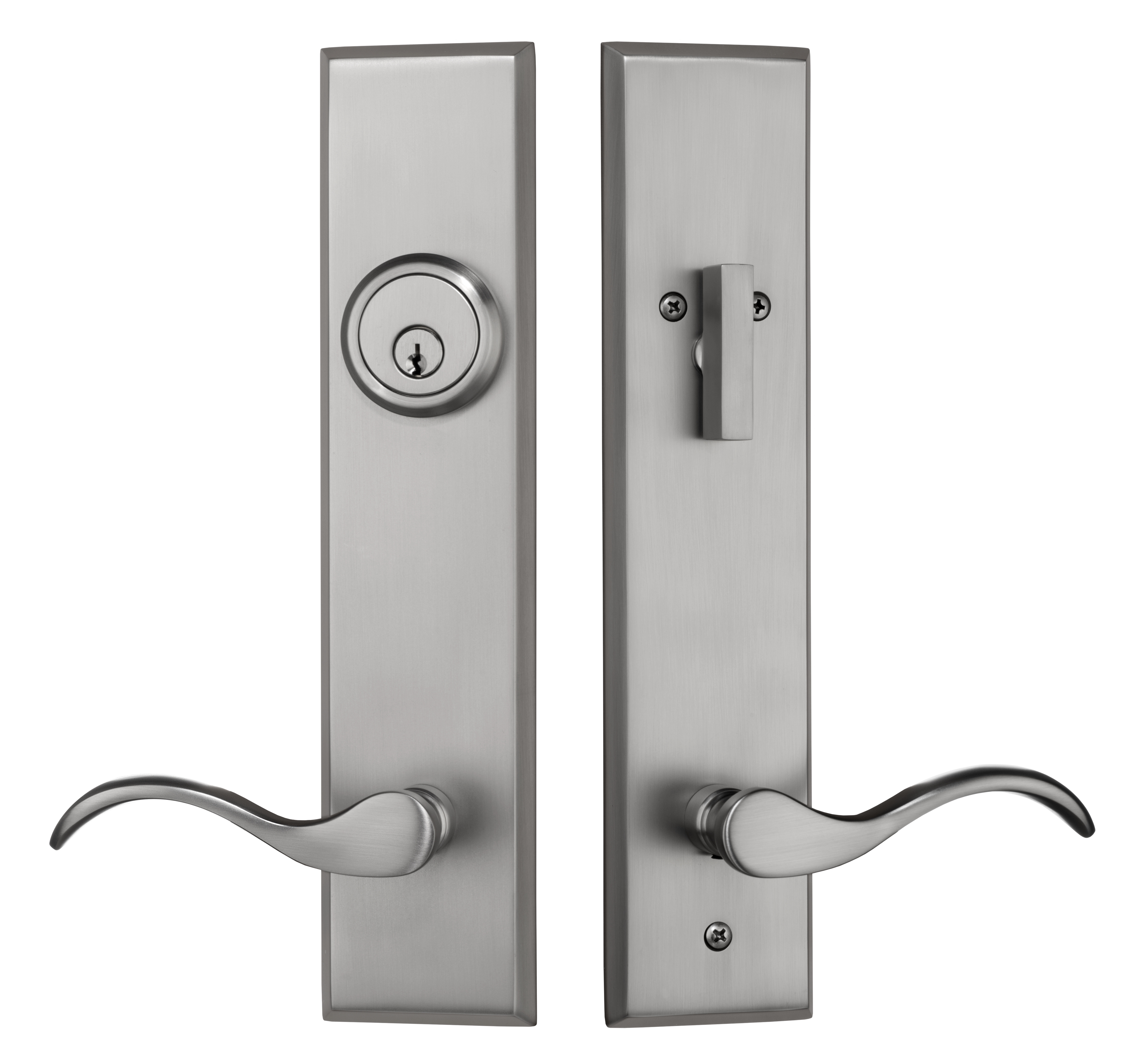 multipoint lock door handles