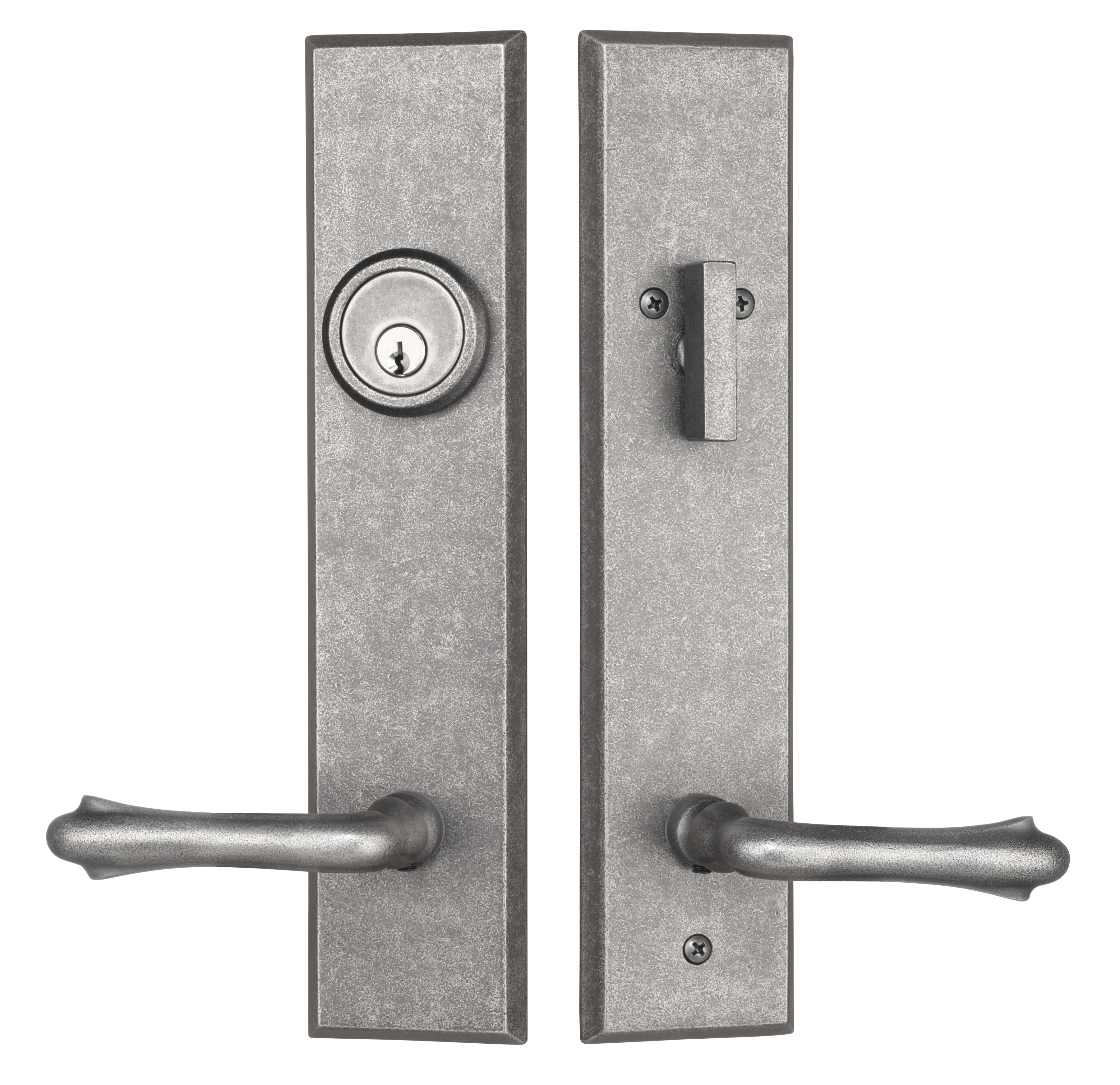 Rockwell Premium Verano Multipoint Lock Handleset with Bourne lever in