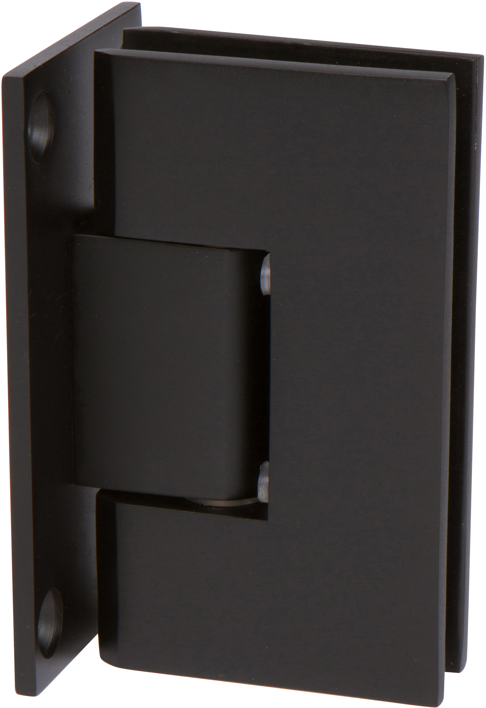 heavy duty wall to glass shower hinge in oil rubbed bronze