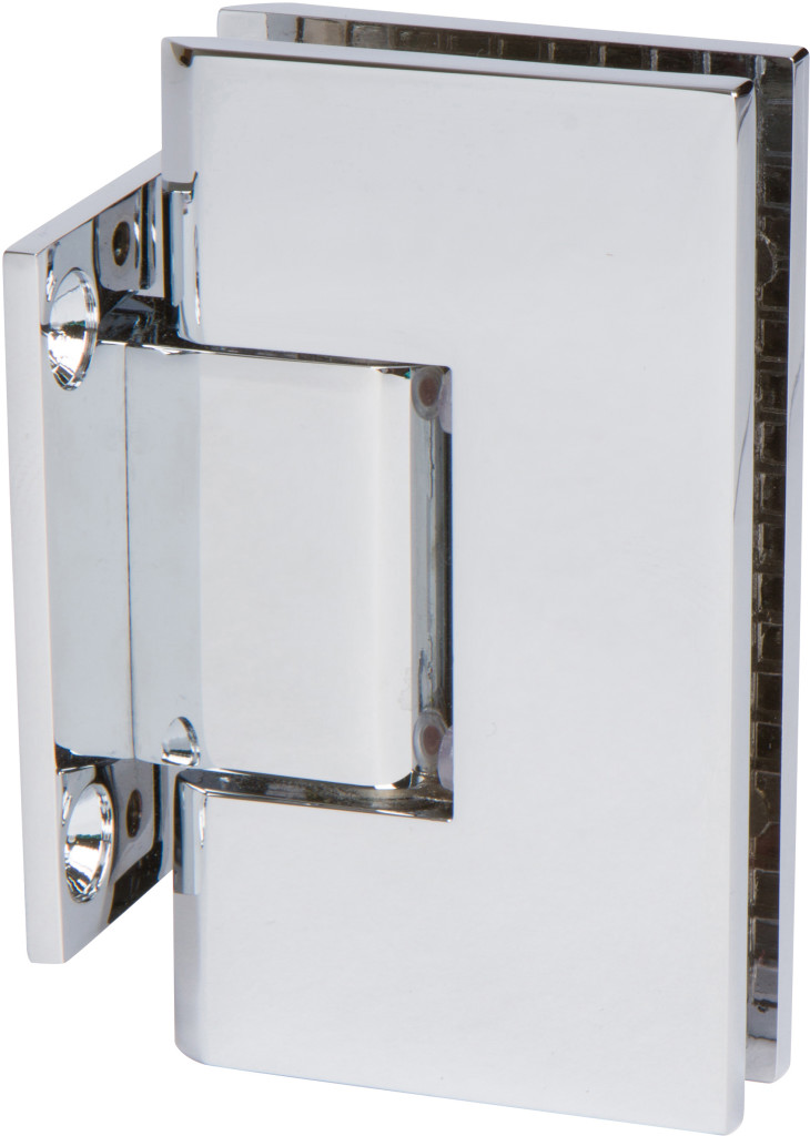 chrome heavy duty shower glass door hinge