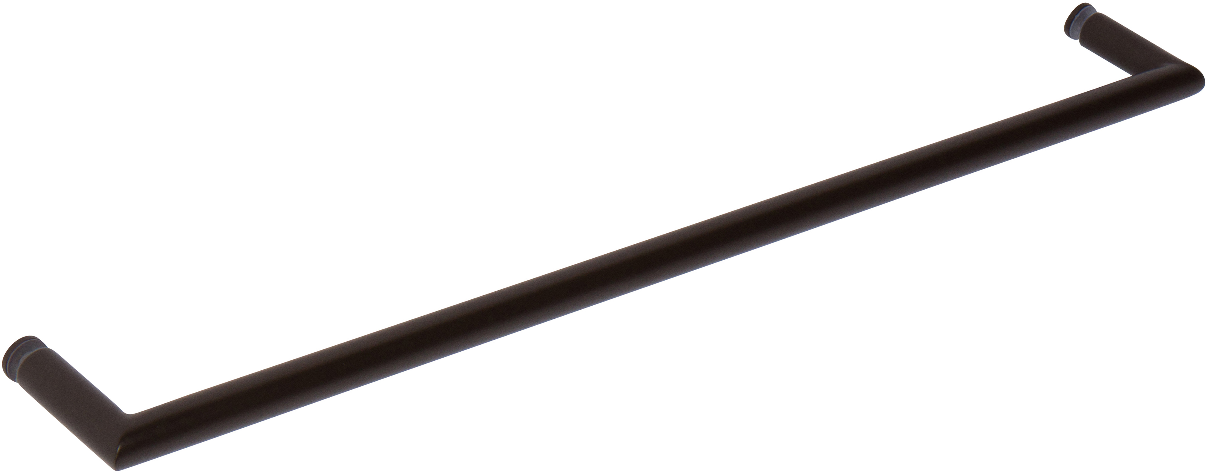 Shower door Mitered Corner Towel Bar in Oil Rubbed Bronze Finish