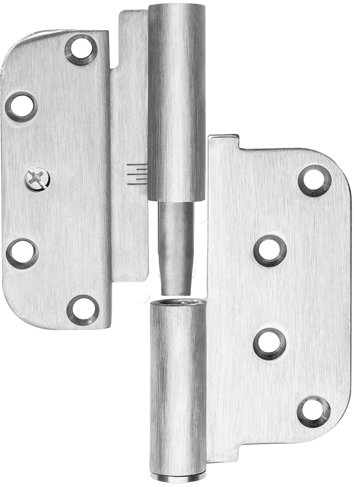 M3 DUAL ADJUSTABLE LIFT OFF CONCEALED BALL BEARING HINGE IN BRUSHED NICKEL FINISH