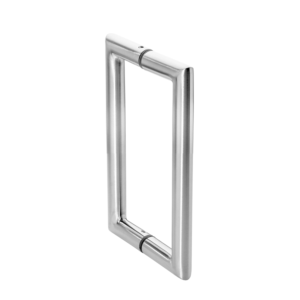 Aluminium Back-to-Back 1.2" Dia Plated Home Bathroom Shower Door Knob Handle US 