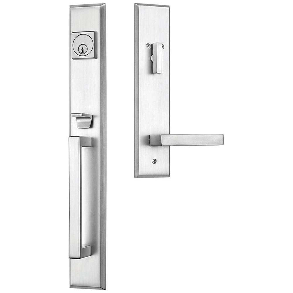 Premier Lock Knobs With Deadbolt Reversible Entry Set