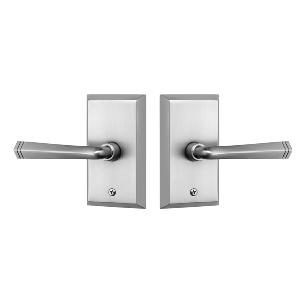 H310MPDLUS10B Rockwell Premium Multipoint Zenia Solid Brass Entry Door