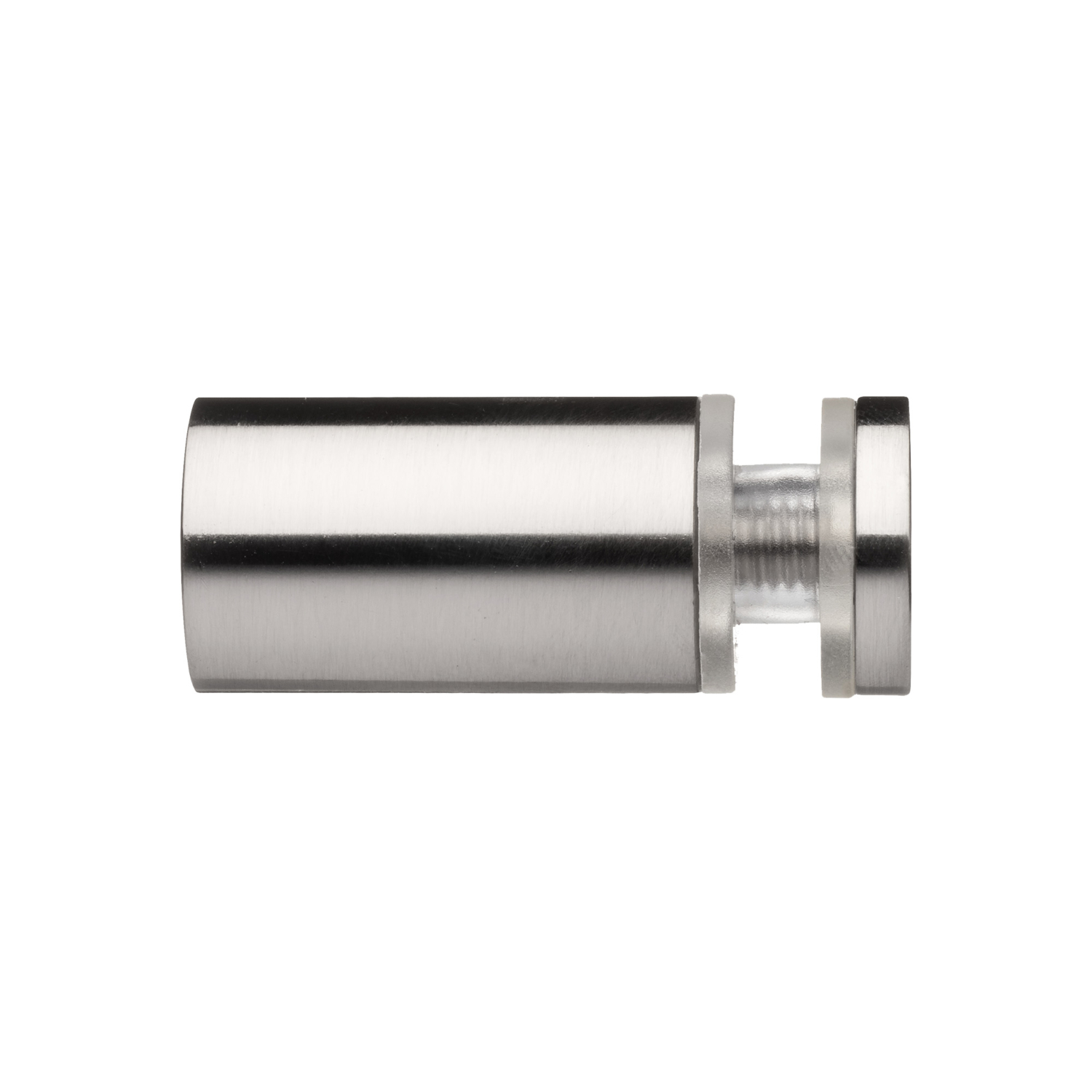 Sliding Shower Door Finger Pull Handle Brushed Nickel Finish