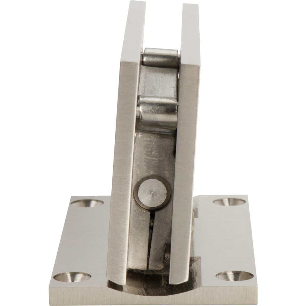 Nickel Offset Shower Door Hinge Rockwell Security